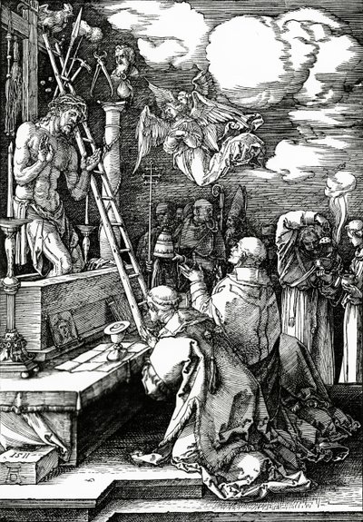 The Mass of St. Gregory, 1511 by Albrecht Dürer
